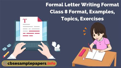 Formal Letter Writing Format Class 8 Format, Examples, Topics ...