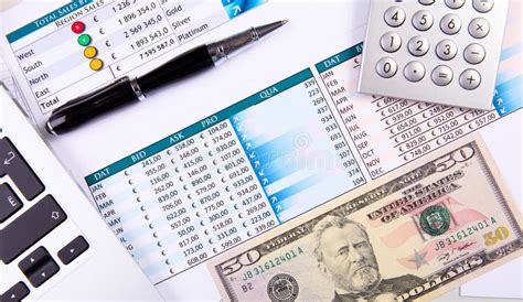 Graphs, Charts, Business Table. Stock Photo - Image of bank, document: 20260520