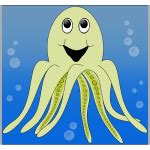 Stylized octopus | Free SVG