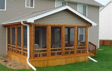 screened in porch flooring screened in porch with fireplace screened in porch under deck ideas ...