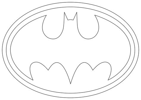 Batman Logo Outline by mr-droy on DeviantArt