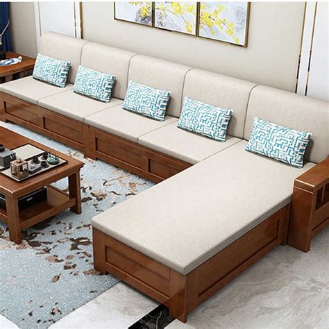 Wooden Sofa Bed With Storage | Baci Living Room
