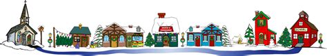 Christmas Village Clipart - Cliparts.co