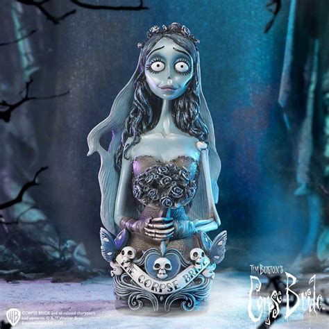 Corpse Bride Emily Bust Figurine | Gothic Gifts