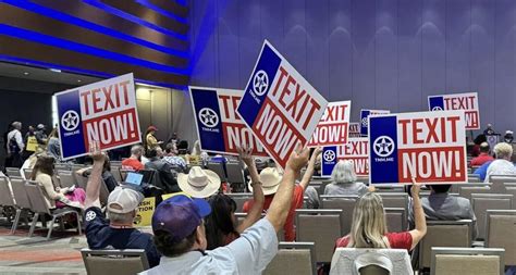 New Texas GOP Platform Calls For Secession Vote, Resistance To Federal ...