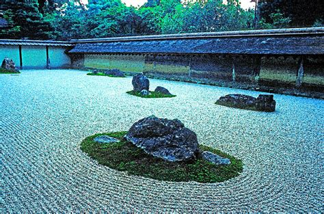 Ryoanji Zen garden Photograph by Dennis Cox - Fine Art America