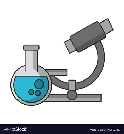 Chemistry elements cartoon Royalty Free Vector Image