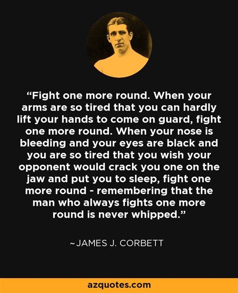 James J. Corbett Quote | Quotes, Inspirational quotes, Boxing history