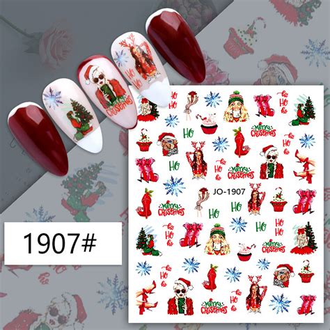 Christmas Nail Sticker - 1907