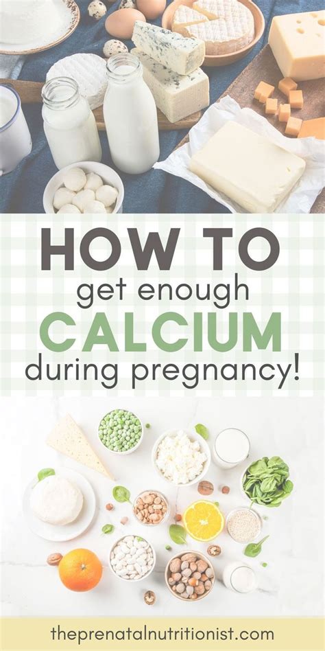 Learn what calcium is, how much you need during pregnancy, what foods ...