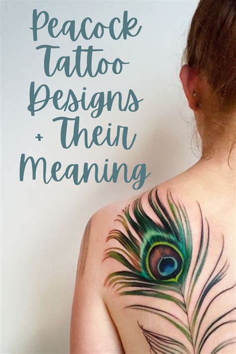 47 Vibrant Peacock Tattoo Designs + Their Meaning - Tattoo Glee