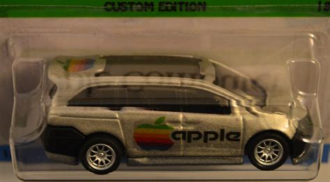 Hot Wheels Compatible Honda Odyssey Silver Custom-Made Real Rider Rubber Wheels Apple Computer ...