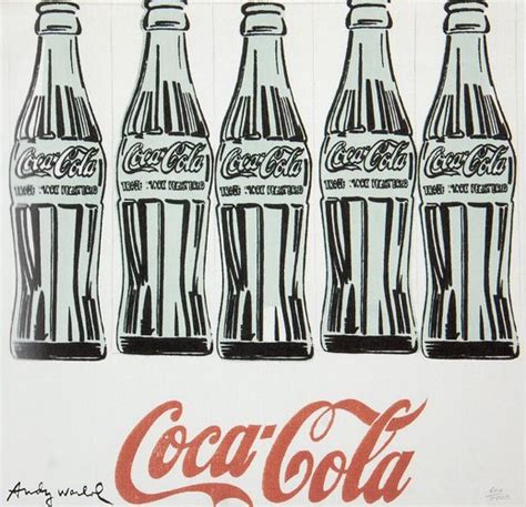 Andy Warhol, Five Coke Bottles, 20th Century, Lithograph for sale at Pamono