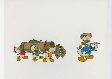 Donald and Nephews Hand-Painted Cel - ID: octnephews18419 | Van Eaton ...