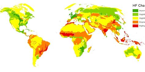 Maps Show Humans’ Growing Impact on the Planet