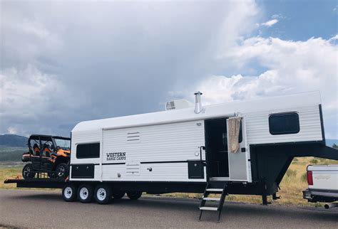 Gooseneck Camp or Toy Hauler - Western Range Camps