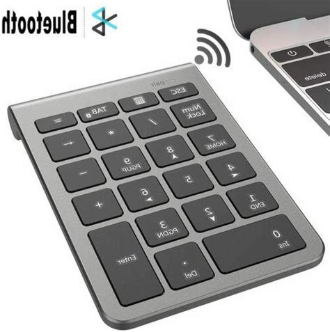 MoKo Bluetooth Number Pad Wireless Numeric Keypad Keyboard