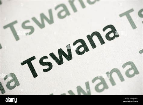 Tswana hi-res stock photography and images - Alamy