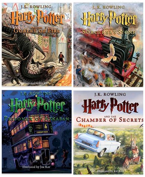 Get all 4 Harry Potter Illustrated Editions for $16.28 each - Frugal ...