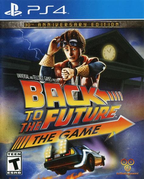 Back to the Future: The Game (2015) PlayStation 4 box cover art - MobyGames