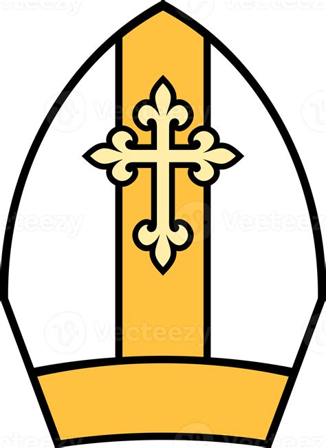 Bishop Mitre - Miter png illustration 8513848 PNG