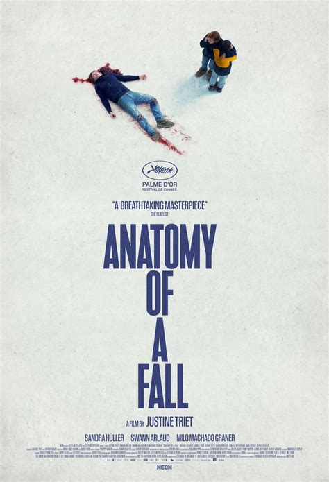 Official Poster for Justine Triet’s 'Anatomy of a Fall' : r/movies