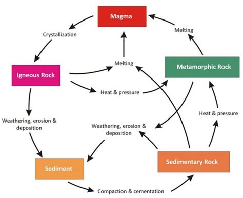 Basic geology lesson 1: Rock cycle | Rocks And Minerals Amino