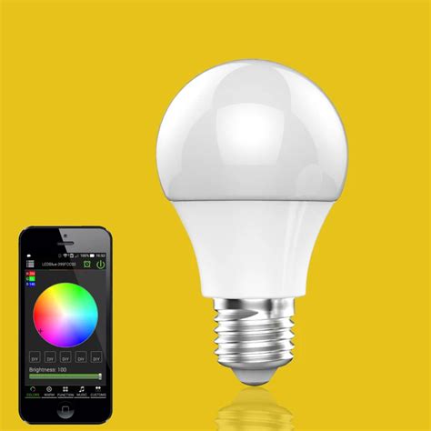 2015 new Bluetooth Smart LED Lighting E27 Bluetooth LED Light Bulb/Bluetooth RGB LED Light Bulb ...
