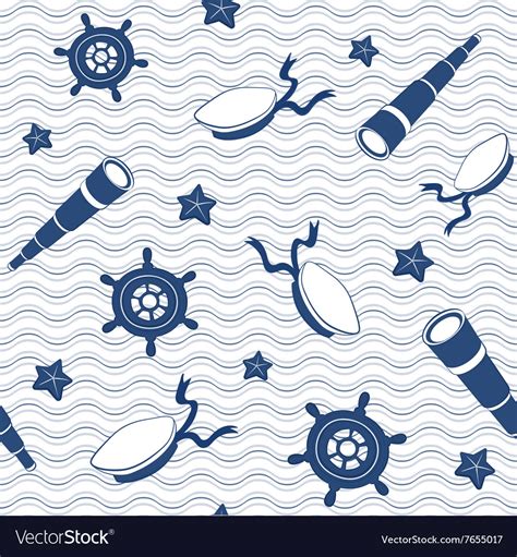 Marine background Royalty Free Vector Image - VectorStock