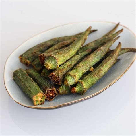 Spicy Air-Fried Okra Recipe