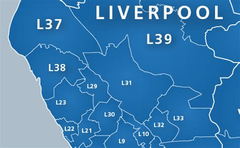 Liverpool City Region Boundary Map : Merseyside or Liverpool City ...