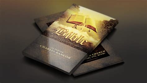 Church Business Card Template - 25+ Free & Premium Download