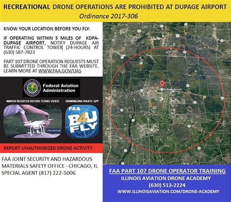 Drone Regulations | Dupage Airport