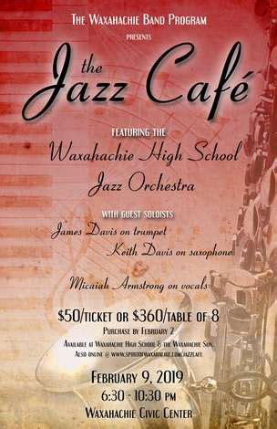 Jazz Cafe 2019: Sat, Feb 9, 2019