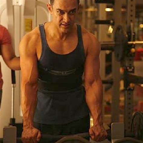 Aamir Khan snapped during workout in gym