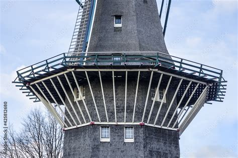 De Gooyer Windmill - Amsterdam most iconic mill. De Gooyer Windmill ...