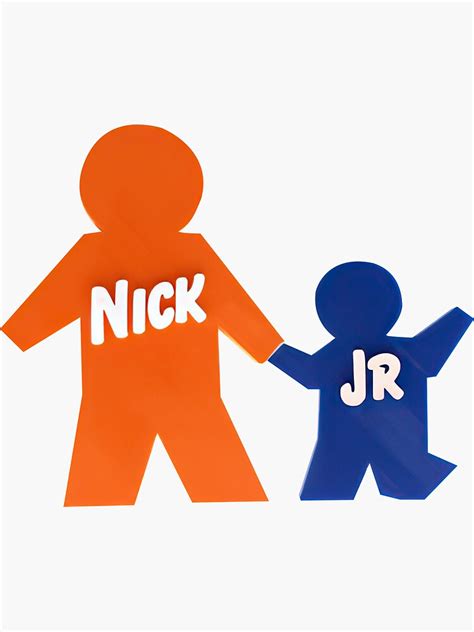 "Nick Jr Logo Clasic Version Nickelodeon Junior Logo 3D Printed Paramount Pixar 20th Century ...