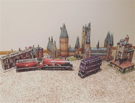 Toys & Games Jigsaw Puzzles Wrebbit 3D Harry Potter Hogwarts Great Hall ...