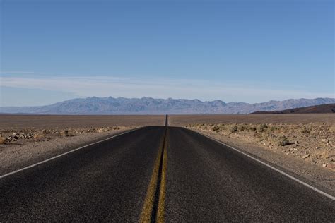 Death Valley Highway Free Stock Photo - Public Domain Pictures