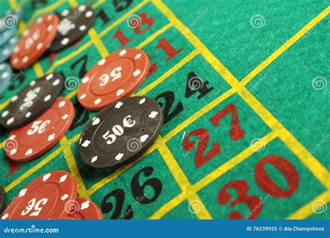 Casino roulette chips stock image. Image of entertainment - 76239925