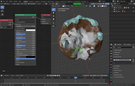 sculpt - Vertex paint not working after sculpting with dyntopo on - Blender Stack Exchange