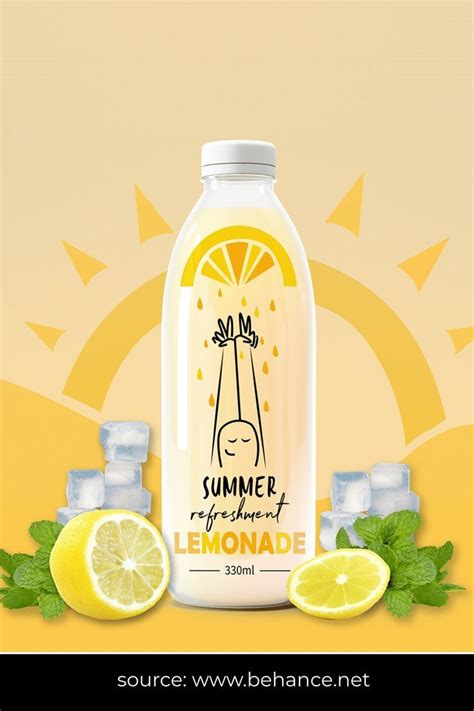 Creative Juice Packaging Design for Inspiration-DesignerPeople | Juice packaging, Bottle design ...