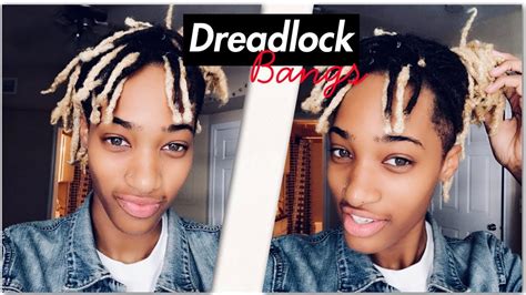 Dreadlock Bangs TUTORIAL | Hairstyles 🔥 (No Cutting needed ️ ️) - YouTube