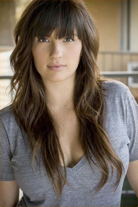 16 Beautiful Hairstyles With Bangs and Layers - Pretty Designs