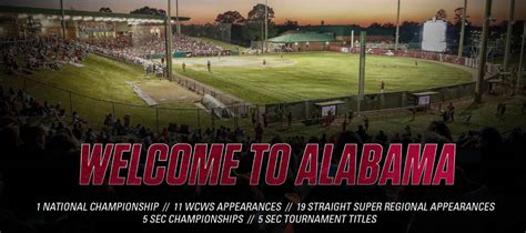 Alabama Softball Stadium Seating Chart / Baseball Ticket Information ...