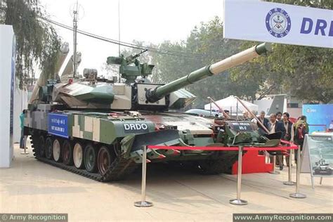 Arjun Mk II 2 main battle tank technical data sheet specifications pictures video intelligence ...