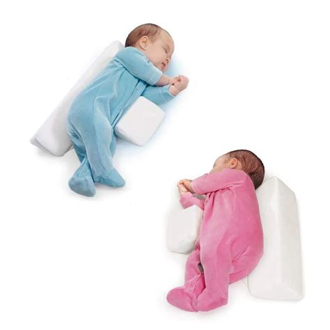 Baby Sleep Pillow For Newborn Anti Spitting Milk Pillows Infant Sleep ...