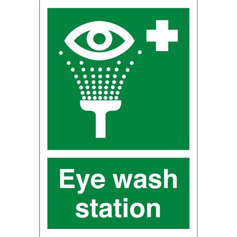 Eye Wash Station Signs - from Key Signs UK