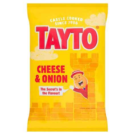 Tayto Cheese & Onion Flavour Potato Crisps 150g | Sharing Crisps | Iceland Foods