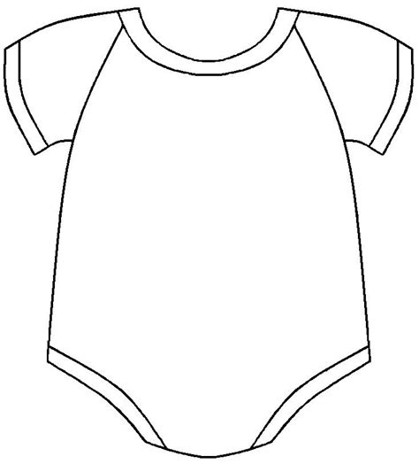 Printable Baby Onesie - ClipArt Best